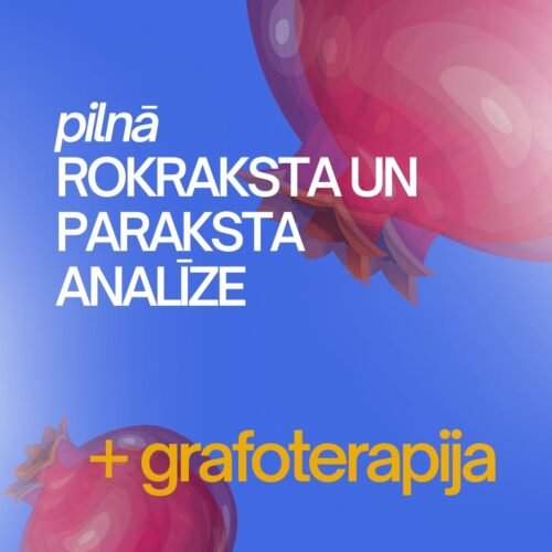 Pilnā rokraksta & paraksta analīze + grafoterapija